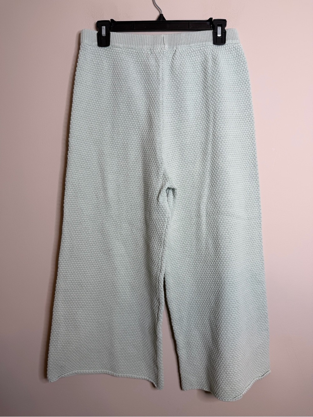 Free People Beach Womens Hailee Sweater Wide Leg Pants Mint Green Size Medium - Picture 3 of 6
